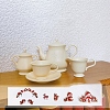 Alloy Tea Set Mini Model PW-WG493BD-02-1