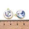 Printed Brass Pendants KK-CBA84C5-14G-3