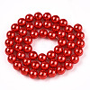 Glass Pearl Beads Strands HY-G002-01D-07-5