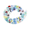 Opaque Glass Beads Strands GLAA-N019-3mm-01-3