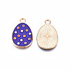 Alloy Enamel Pendants ENAM-S115-152-3