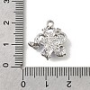 Alloy Acrylic Pendants PALLOY-R157-02P-01-3