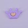 Opaque Frosted Resin Cabochon LS-RESI-WH0009-18-1