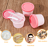BENECREAT 12Pcs Empty PP Plastic Facial Mask Cosmetic Cream Jars DIY-BC0012-81A-4