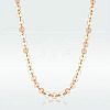 Brass Necklaces NJEW-FF0006-06-2