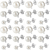 304 Stainless Steel Stud Earring Findings EJEW-SP0001-17C-1