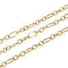 304 Stainless Steel Oval Link Chains CHS-P028-14G-1