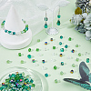 300Pcs 6 Styles Electroplate Glass Beads Strands EGLA-SC0003-25-4