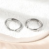 Tarnish Resistant 304 Stainless Steel Hoop Earrings EJEW-P177-P-09-3