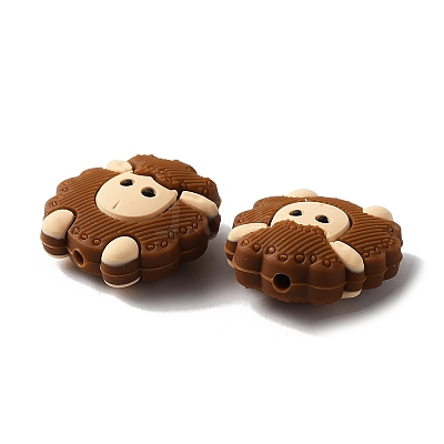 Food Grade Eco-Friendly Silicone Beads SIL-WH0013-21E-1