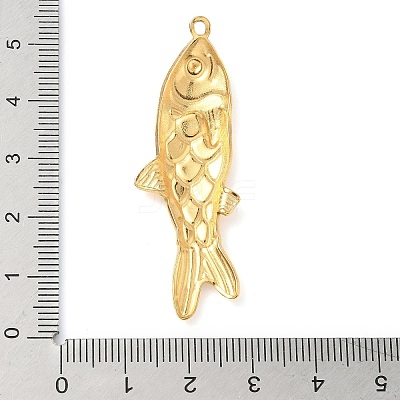 304 Stainless Steel Enamel Big Pendants X-STAS-L026-07G-04-1
