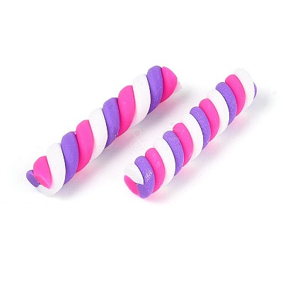 Handmade Polymer Clay Beads CLAY-N012-02E-1