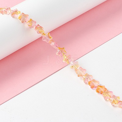 Transparent Glass Beads Strand X1-GLAA-F112-04I-1