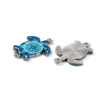 Alloy Enamel Connector Charms FIND-CJC0001-04A-1