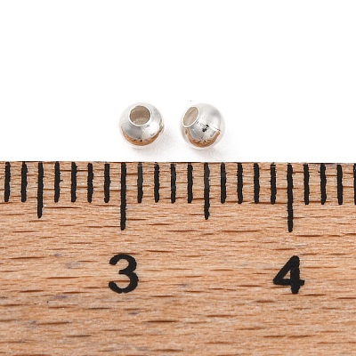 Round Brass Spacer Beads A-KK-L129-37S-1