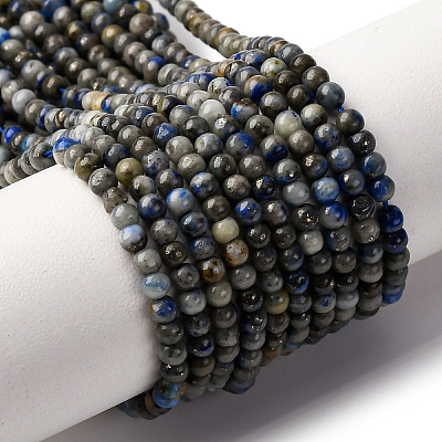 Natural Lapis Lazuli Beads Strands G-L629-A01-3mm-1