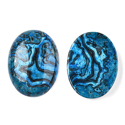 Natural Ripple Jasper Cabochons G-C028-04A-1