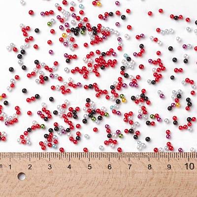 Imitation Pearl Acrylic Beads OACR-S011-2.5mm-ZM-1