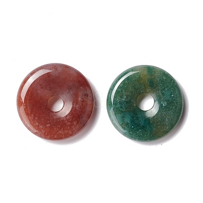 Natural Indian Agate Pendants G-K319-02B-03-1