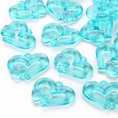 Transparent Acrylic Beads TACR-S154-57B-946-1