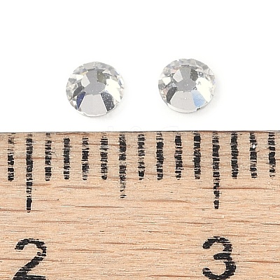 Glass Flat Back Rhinestone RGLA-C002-SS12-001-1