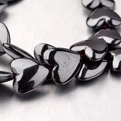 Non-magnetic Synthetic Hematite Bead Strands G-F300-22D-09-1