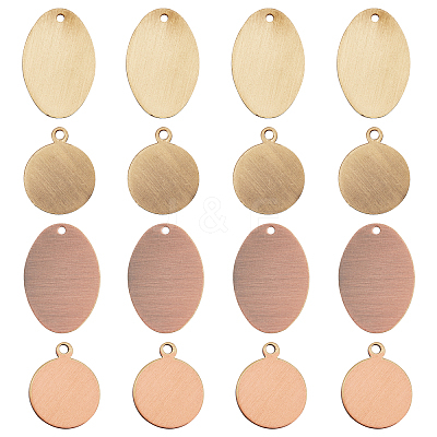 Brass Charms KK-PH0002-16-1