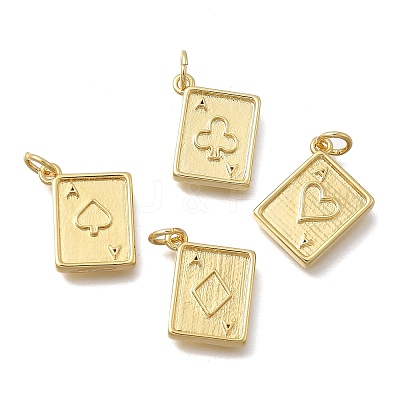 Brass Pendants KK-D431-037G-1