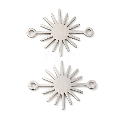 Non-Tarnish 201 Stainless Steel Connector Charms STAS-A084-02P-1