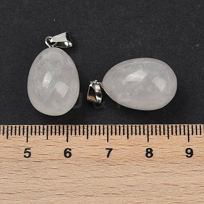 Natural Quartz Crystal Pendants G-U018-01P-G-1