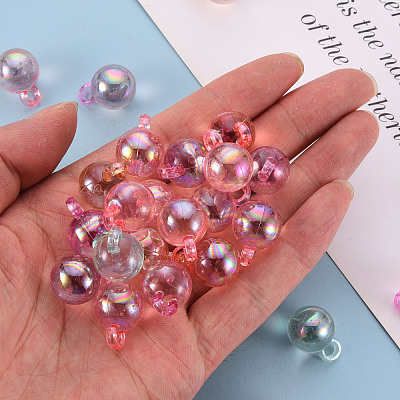 Transparent Acrylic Beads TACR-S154-42C-1