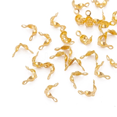 Brass Bead Tips KK-N0070-03G-1