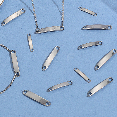 60Pcs 3 Styles 201 Stainless Steel Links/Connectors STAS-BBC0007-44-1
