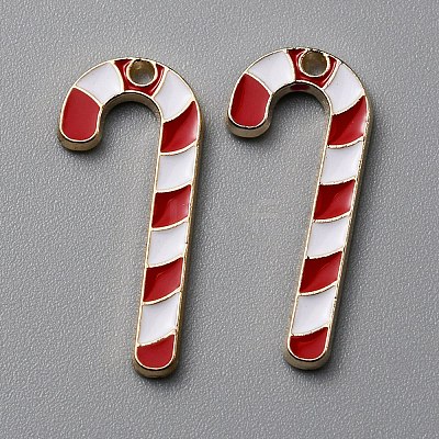 Christmas Theme Alloy Enamel Pendants ENAM-WH0062-02A-02-1