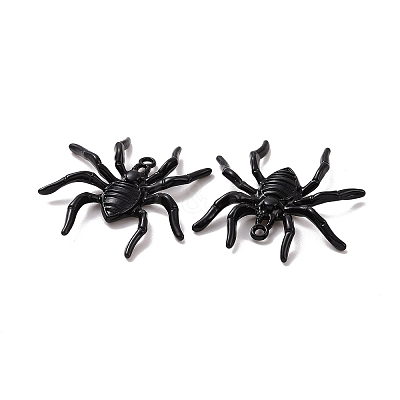 Rack Plating Alloy Halloween Style Pandants PALLOY-O109-43EB-1