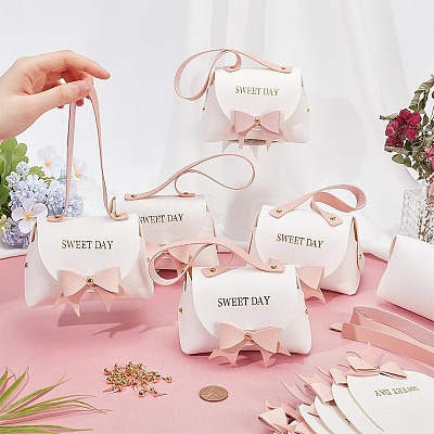 PU Leather Candy Gift Handbags AJEW-WH0518-62C-01-1