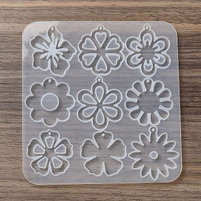 Flower DIY Pendant Silicone Molds X1-DIY-G100-01A-1