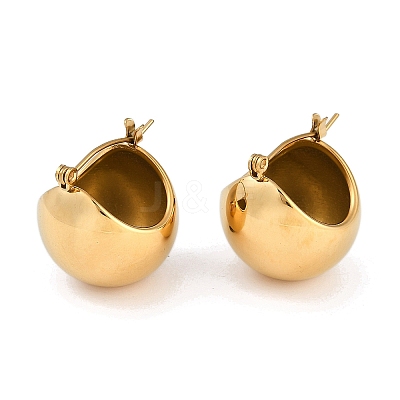 304 Stainless Steel Hoop Earrings EJEW-D282-04G-02-1