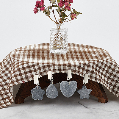 12pcs 4 styles Marble Tablecloth Weights AJEW-WR0002-53-1