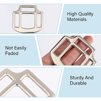4Pcs Alloy Buckles FIND-CA0010-05-1
