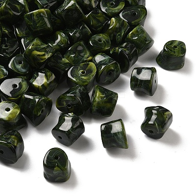 Acrylic Imitation Gemstone Beads MACR-K359-67B-1