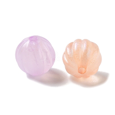 Luminous Acrylic Beads OACR-E010-17-1