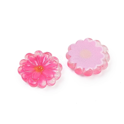 Flower Series Resin Cabochons LS-CRES-Q008-01A-1