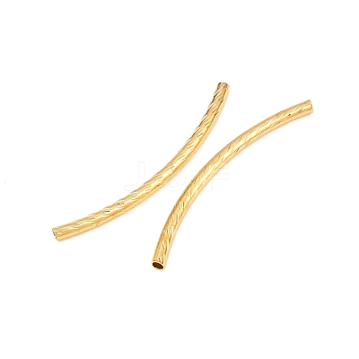 Brass Tube Beads KK-EC295-G-1