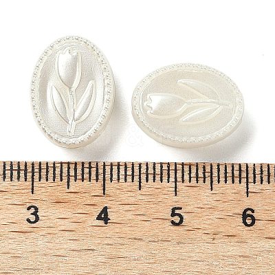 ABS Plastic Imitation Pearl Beads X-FIND-B043-04-1