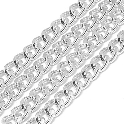 Unwelded Aluminum Curb Chains CHA-S001-049A-1