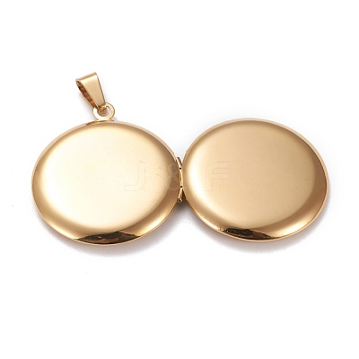304 Stainless Steel Locket Pendants STAS-K197-24G-1