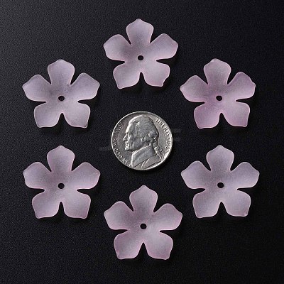 Transparent Acrylic Beads MACR-S373-119-D08-1