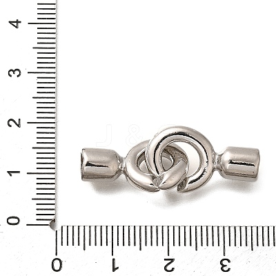 Brass S-Hook Clasps KK-M313-34P-1