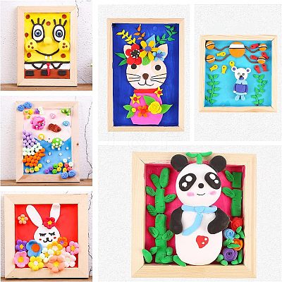 Wooden Picture Frame WOOD-WH0109-06-1